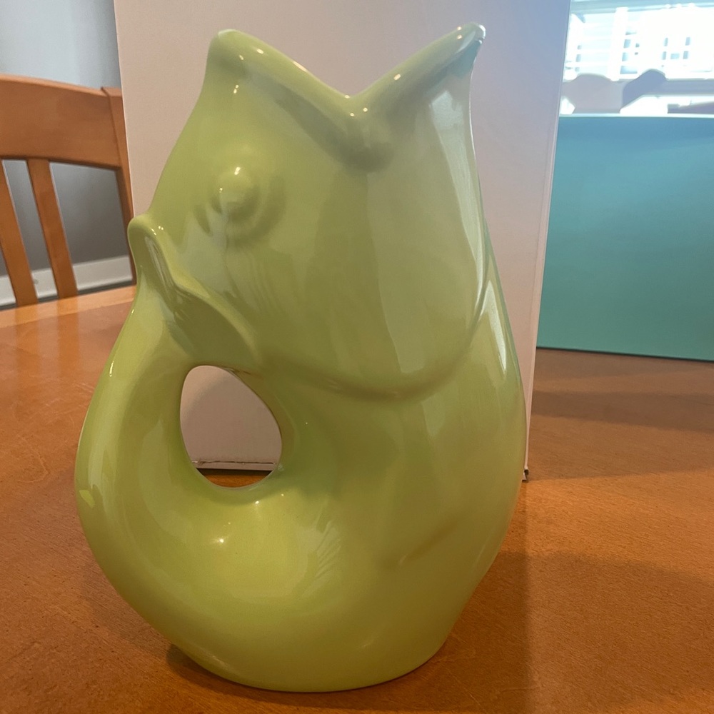 Gurgle Pot -  Light Lime Green